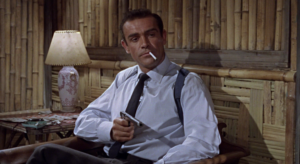 "Dr. No", 1962. Sean Connery